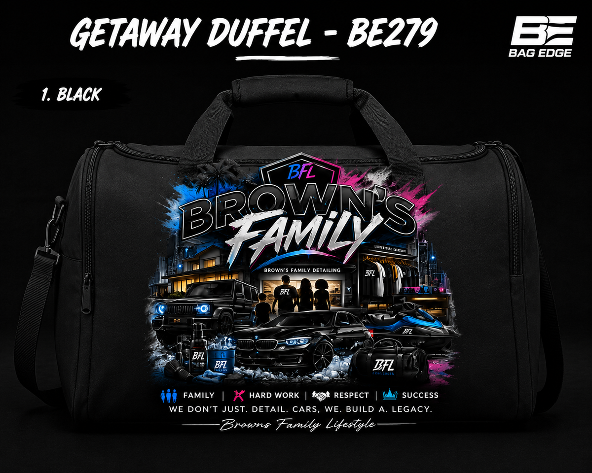 Custom Getaway Duffels