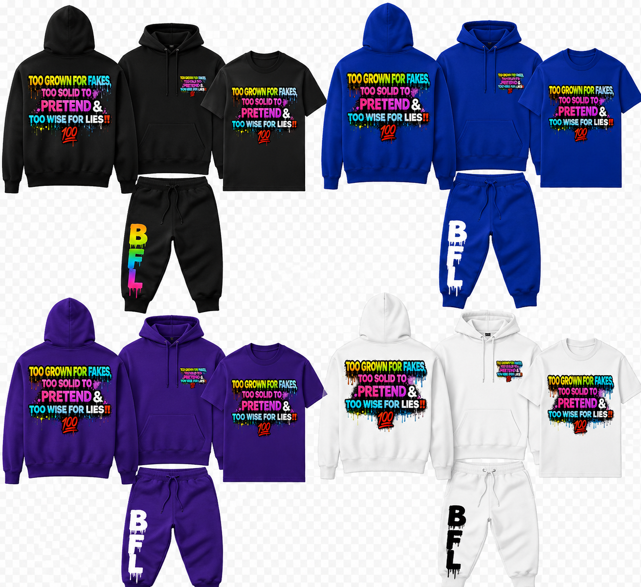 Custom 3 piece sets
