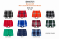 Men's Double Brushed Flannel Boxers