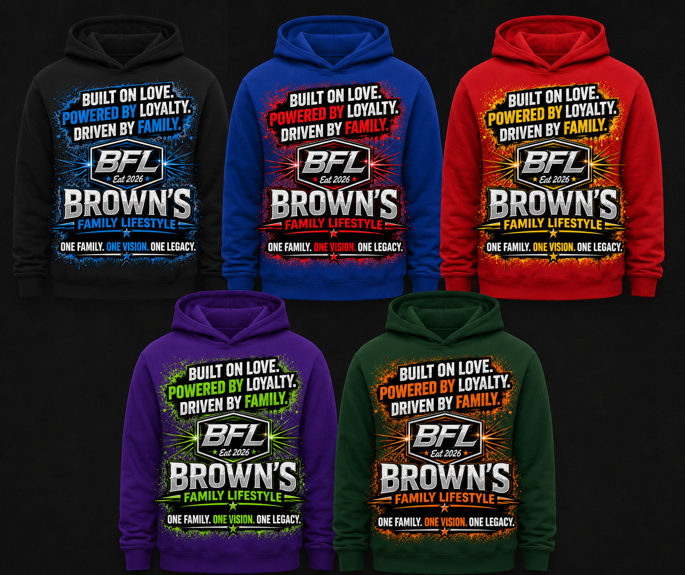 Custom design pull over hoodies