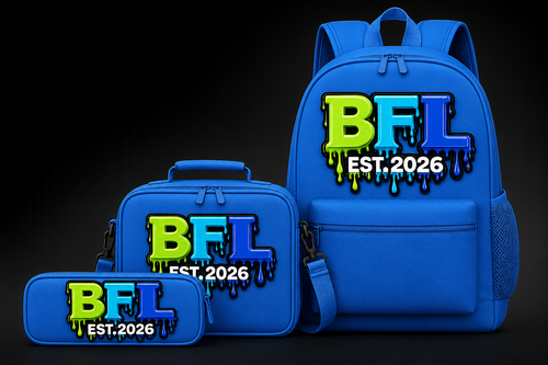 Custom 3 piece set back to school Backpacks