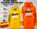 Custom MV Sport women's hoodie sweatshirt dress