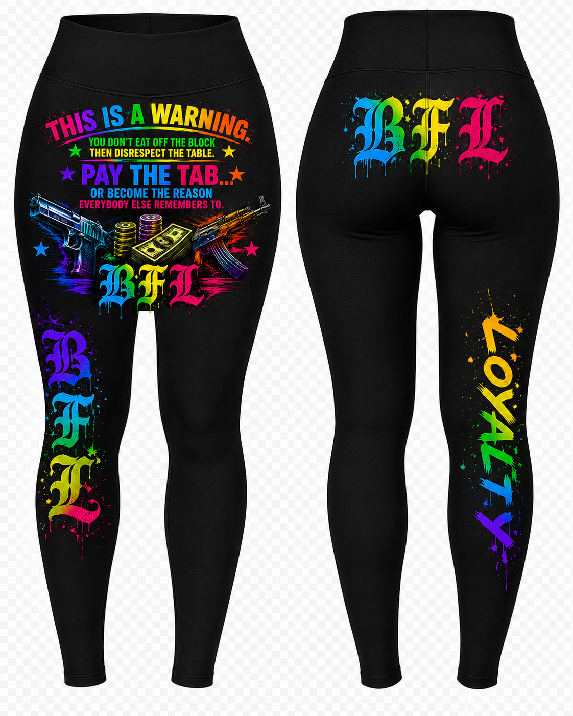 Custom women's leggings
