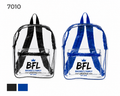 Custom Clear PVC Backpacks