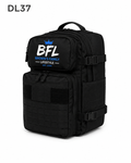 Custom Delta 37L Black Backpack