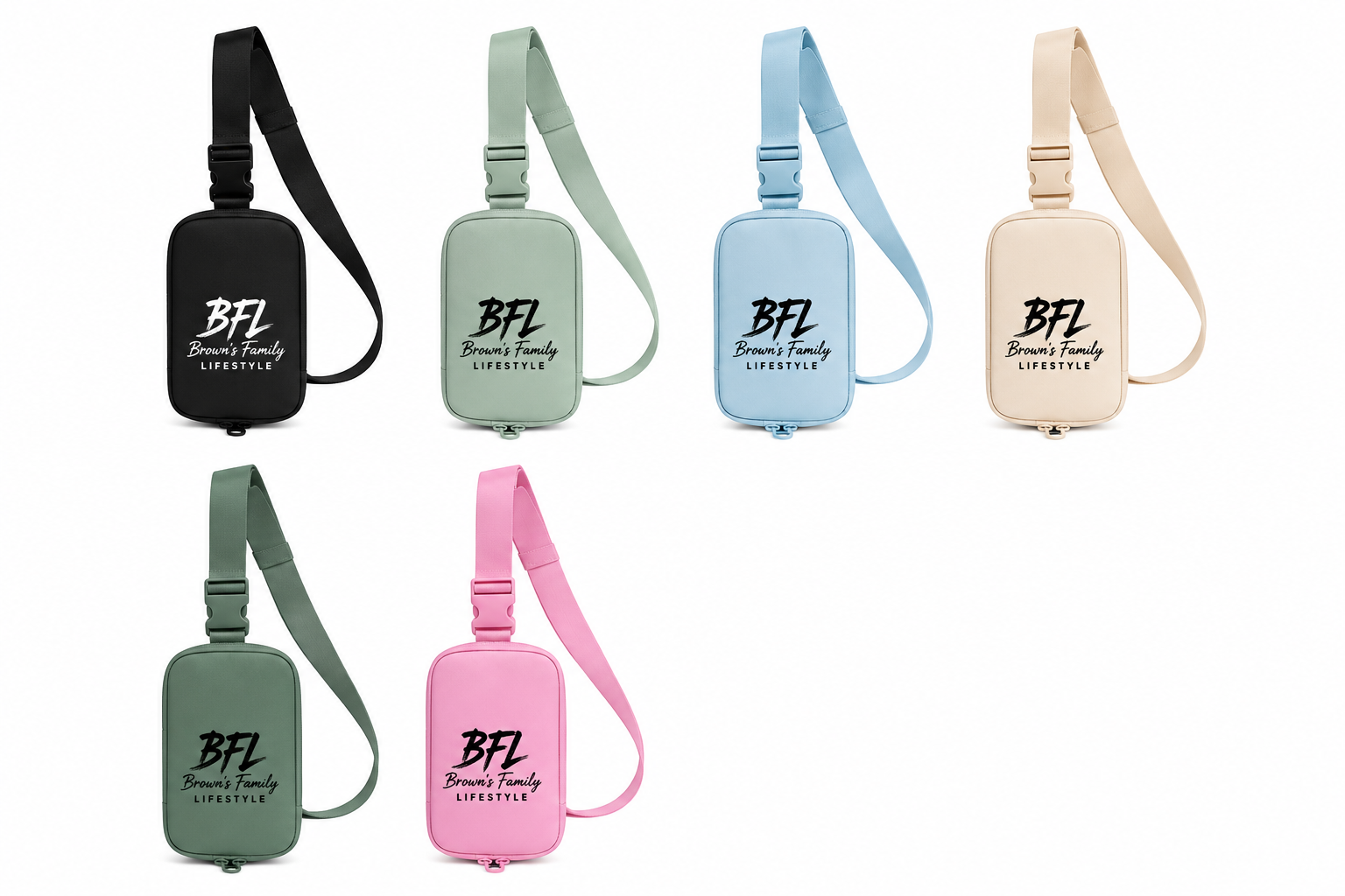 Custom Comfort colors Explorer sling bag