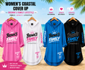 Custom women's Coastal cover up