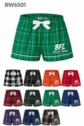 Custom Boxercraft women's Flannel Shorts