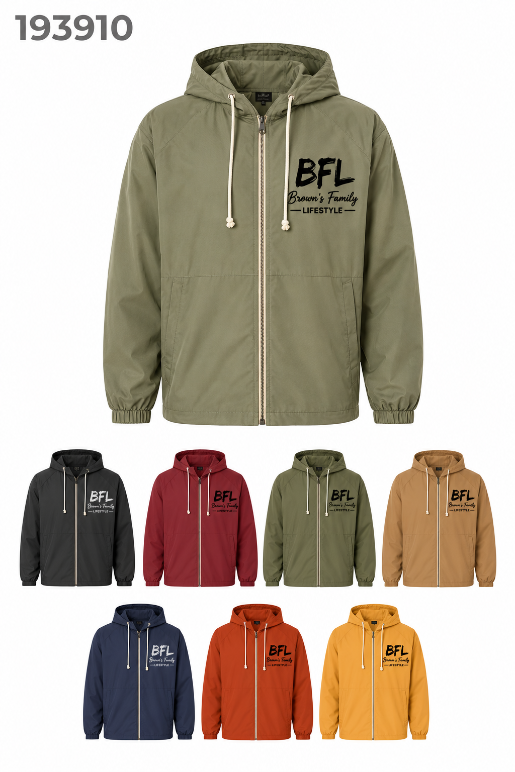 Custom Weatherproof unisex Vintage hooded Rain Jacket