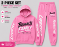 Custom 2 piece set hoodie and sweatpant