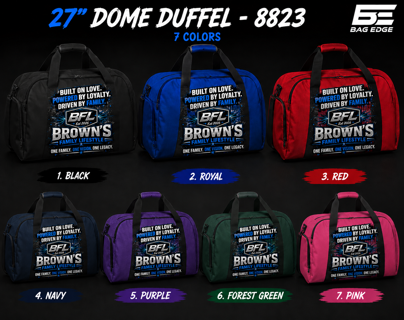 Dome Duffel 8823