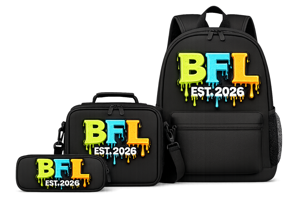 Custom 3 piece set back to school Backpacks