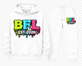 Custom 2 piece set hoodie and sweatpant