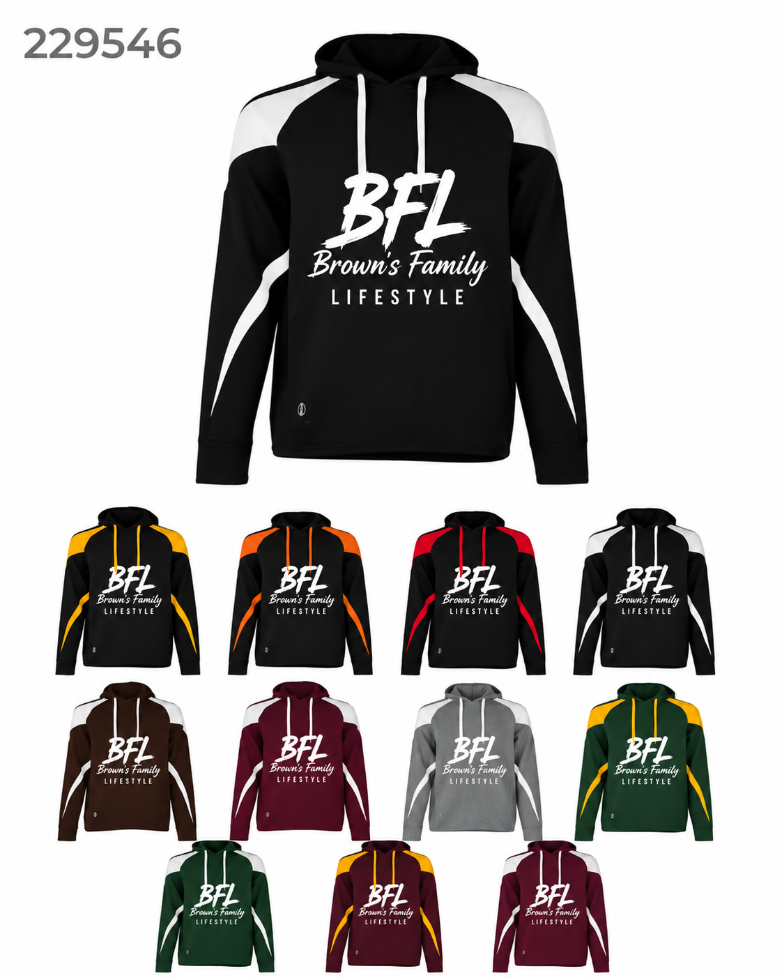 Custom Holloway unisex Athletic prospect hooded sweatshirt