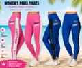 Women's panel tights